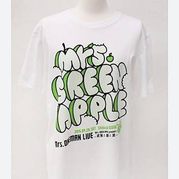 Mrs. GREEN APPLE アマゾン限定 T シャツ 非売品 Amazon.co.jp: Mrs GREEN APPLE ミセス Tシャツ ミセスグリーン